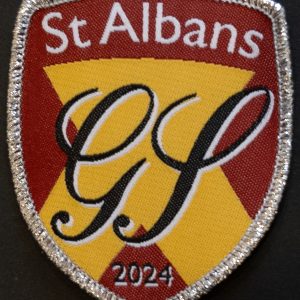 St Albans Gang Show 2024 badge