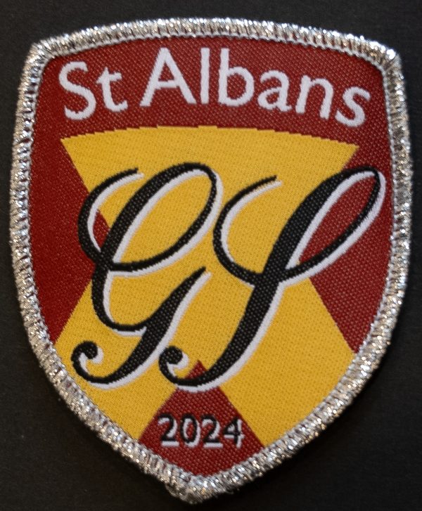 St Albans Gang Show 2024 badge